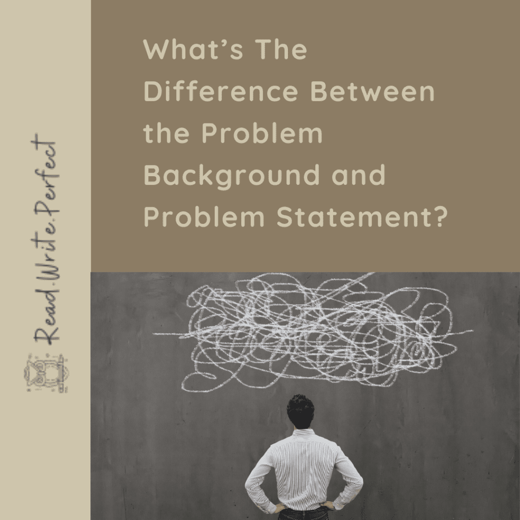 difference between a problem statement and thesis